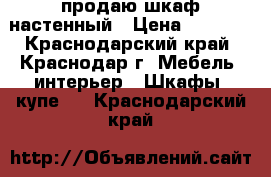 продаю шкаф настенный › Цена ­ 3 500 - Краснодарский край, Краснодар г. Мебель, интерьер » Шкафы, купе   . Краснодарский край